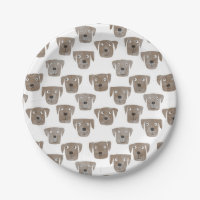 Chocolat Labrador Retriever Chien Motif mignon