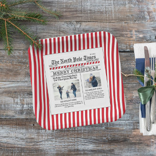 Assiettes En Carton Christmas Cute Funny Photo Whimsical Journal