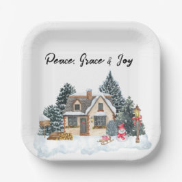 Assiettes En Carton Christmas Paper Plates