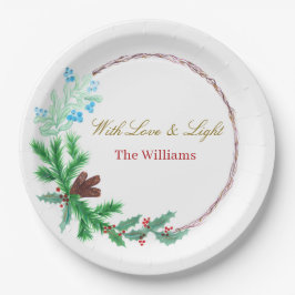 Assiettes En Carton Christmas Paper Plates – Party Table Style