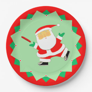 Assiettes En Carton Christmas Ultimate Frisbee