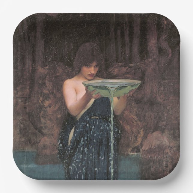 Assiettes En Carton Circe Invidiosa (Classical Greek Mythology) (Recto)