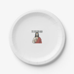 Assiettes En Carton Citation drôle de père chrétien vintage