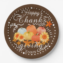 Citrouille d'automne Brown