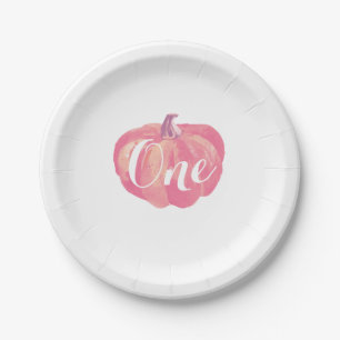 Assiettes En Carton Citrouille Fall First Birthday Party Plaques papie