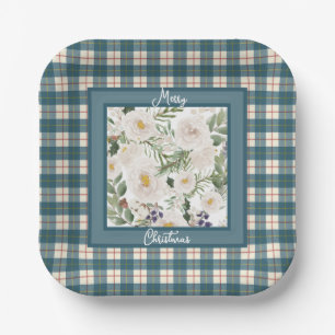 Assiettes En Carton Clan écossais Tartan Macrae Conchra Noël