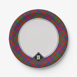 Assiettes En Carton Clan MacGowan Tartan