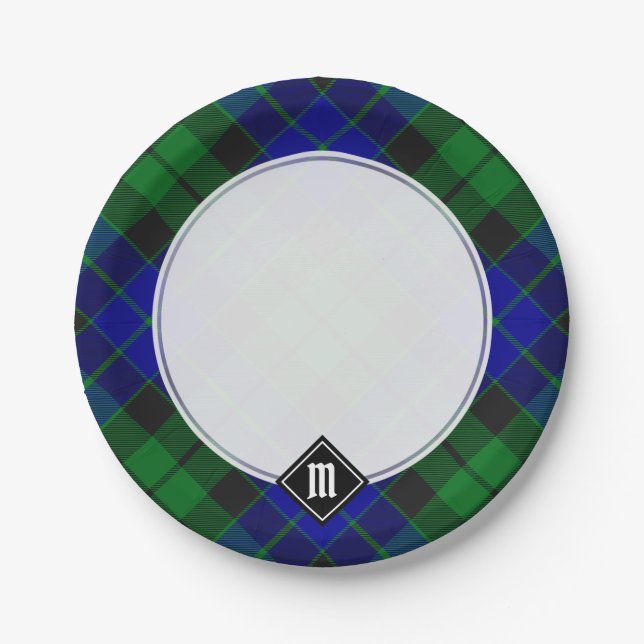 Assiettes En Carton Clan MacKay (Devant)