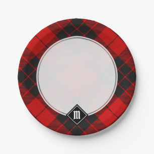 Assiettes En Carton Clan Macleod de Raasay Tartan