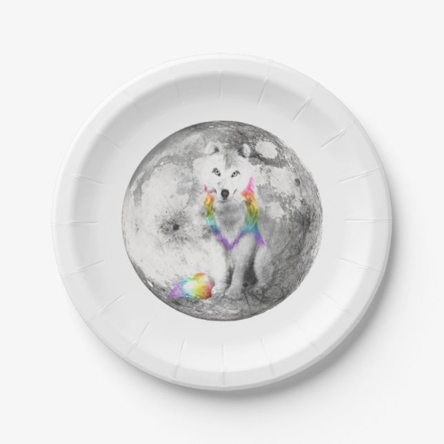 Assiettes En Carton Classic de Zidika Wolf (Devant)