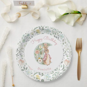 Assiettes En Carton Classic Peter le lapin Beatrix Potter Anniversaire
