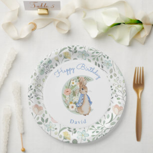 Assiettes En Carton Classic Peter le lapin Beatrix Potter Anniversaire