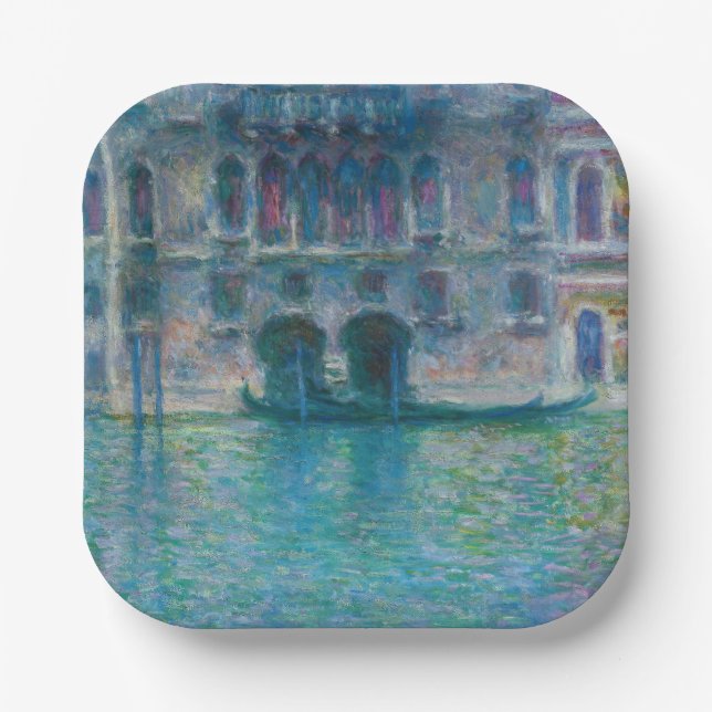 Assiettes En Carton Claude Monet - Palazzo da Mula (Recto)