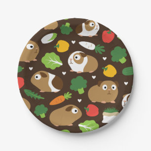 Assiettes En Carton Cobayes et leurs festins