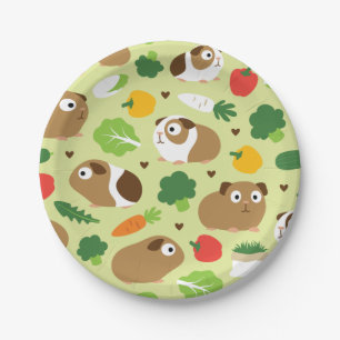 Assiettes En Carton Cobayes et leurs festins