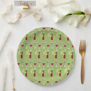 Assiettes En Carton Cocktails