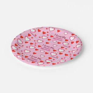Assiettes En Carton Coeurs d'hygiéniste dentaire