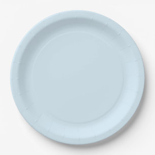 Assiettes En Carton Collection Coeur d'ours - Bleu