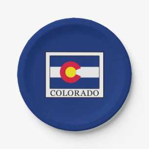 Assiettes En Carton Colorado