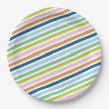 Coloré Pastel Stripes Motif