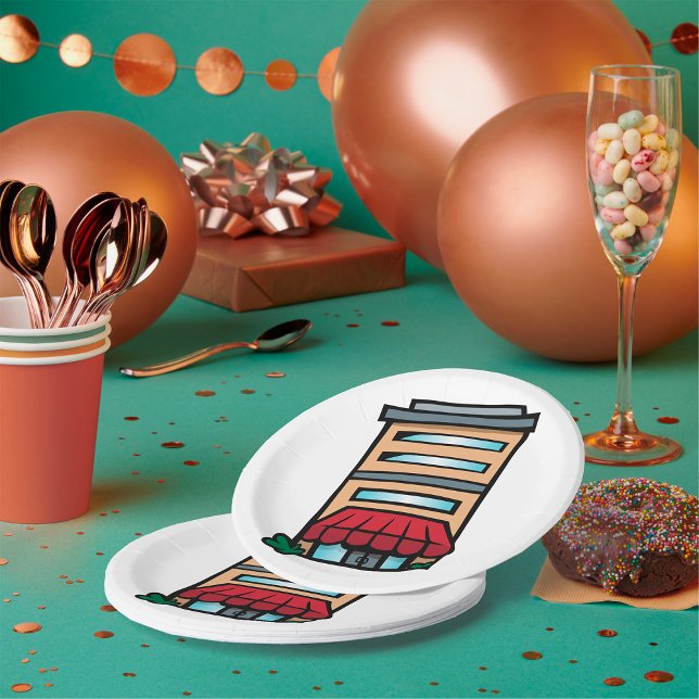 Assiettes En Carton Complexe de construction (Créateur téléchargé)