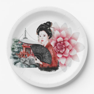 Assiettes En Carton Conception de la série Okinawa 36 