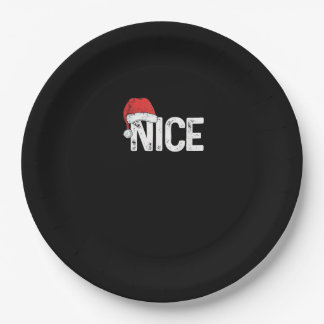Assiettes En Carton Conception de Noël drôle de correspondance méchant