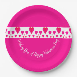 Assiettes En Carton Conçu avec accent cardiaque