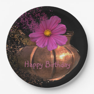 Assiettes En Carton Confetti Cosmos Anniversaire