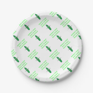 ASSIETTES EN CARTON CONSERVES AU VINAIGRE