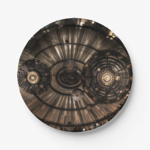 Assiettes En Carton Constellations Zodiac mécanique Steampunk