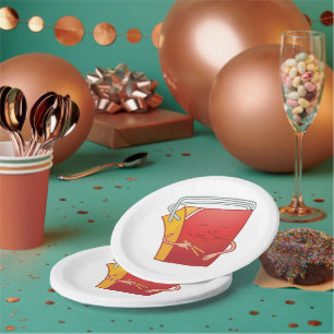 Assiettes En Carton Conteneur alimentaire chinois complet