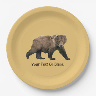 Assiettes En Carton Cook bear