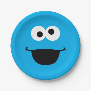 Assiettes En Carton Cookie Face Art