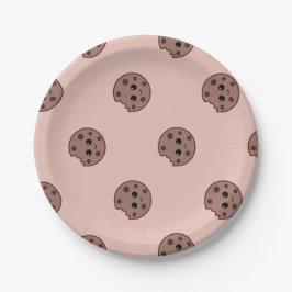 Assiettes En Carton Cookies à puce Plaques papier motifs