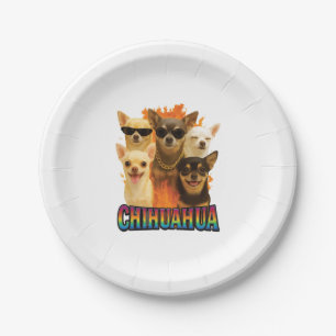 Assiettes En Carton Copie Chihuahua
