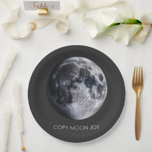Assiettes En Carton Copier Moon Joy