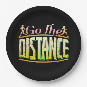 Assiettes En Carton Course longue distance pour femmes - Marathon Runn
