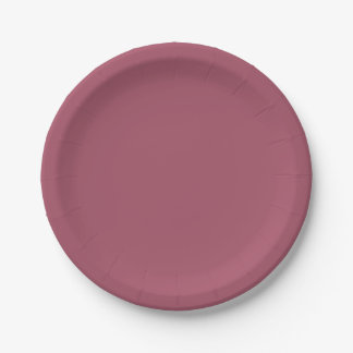 Assiettes En Carton Coussin de jet élégant rose poussiéreux
