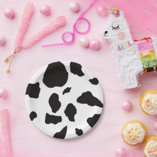 Assiettes En Carton Cow