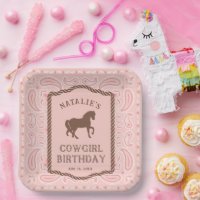 Cowgirl rose | Serviettes du cheval Silhouette
