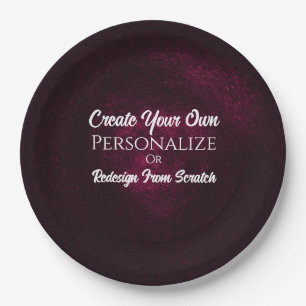 Assiettes En Carton CREEZ VOS PROPRES CARTES! Personnaliser