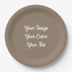 Assiettes En Carton Créez votre propre