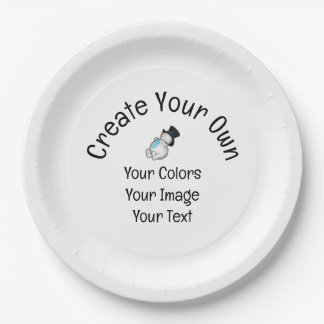 Assiettes En Carton Créez votre propre personnalisation