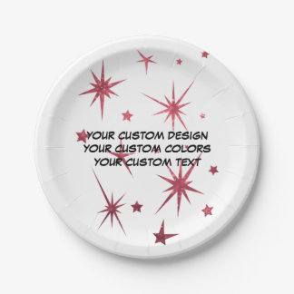 Assiettes En Carton Créez votre propre personnalisation