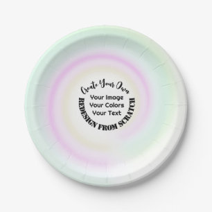 Assiettes En Carton Créez votre propre personnalisation