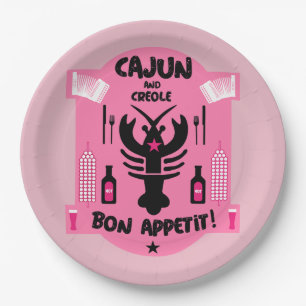 Assiettes En Carton Cuisines Cajun et Créole