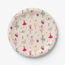 Cute Ballerina Fille Anniversaire Invitation