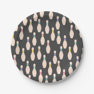 Assiettes En Carton Cute Bowling Pins Paper Plates