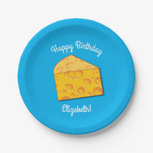 Cute Fromage Wedge Enfants 1er anniversaire fête